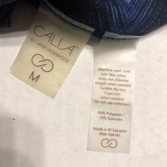 CALIA Essential Printed Tight Fit Capri 1260 - Picture 4 of 6